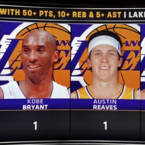 kaiyun-湖人队史50分10板5助场数榜：贝勒9次第一 科比&amp;里夫斯&amp;东契奇1次